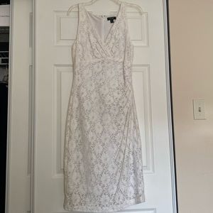 Ralph Lauren white lace dress